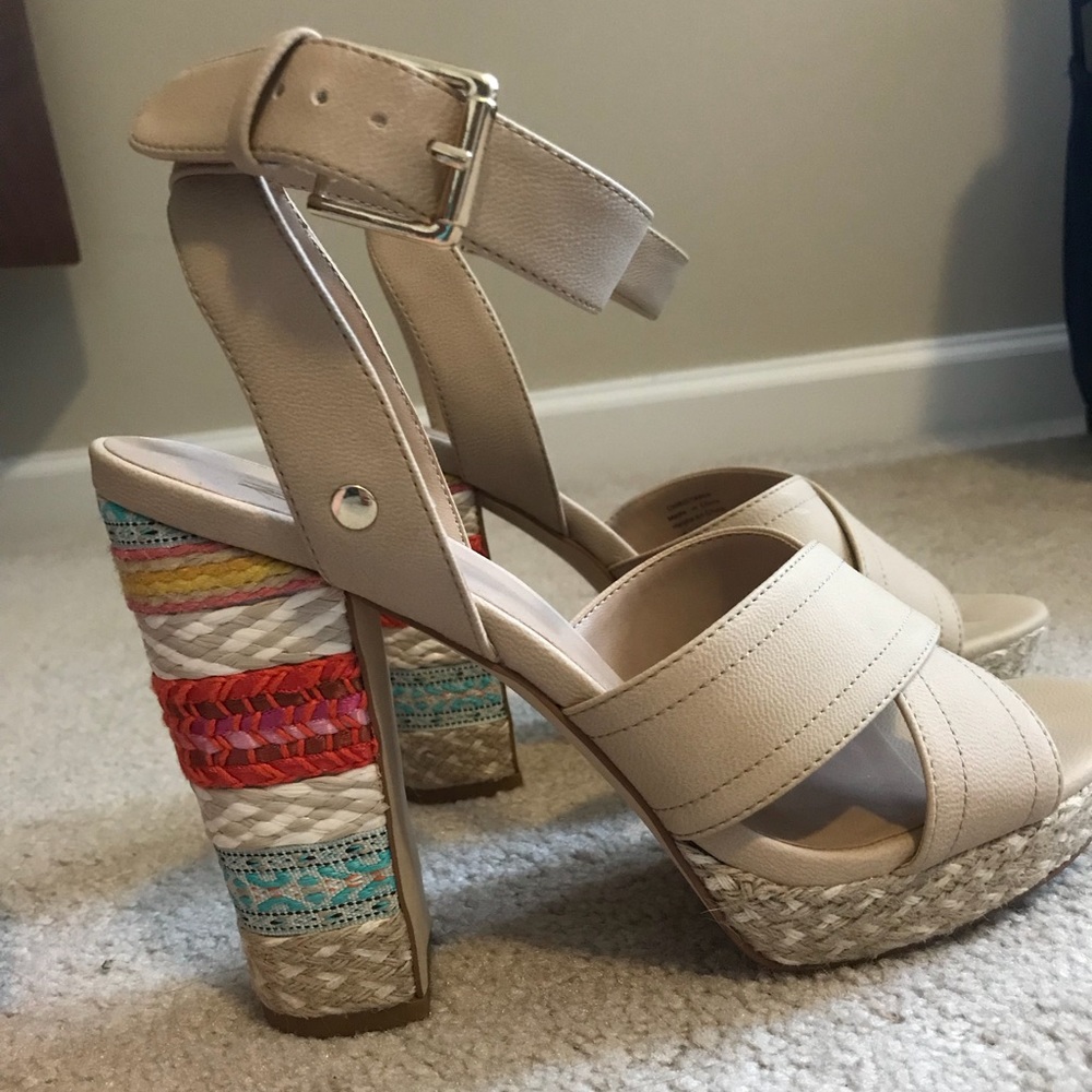 Espadrille Chunky Heel - perfect condition✨